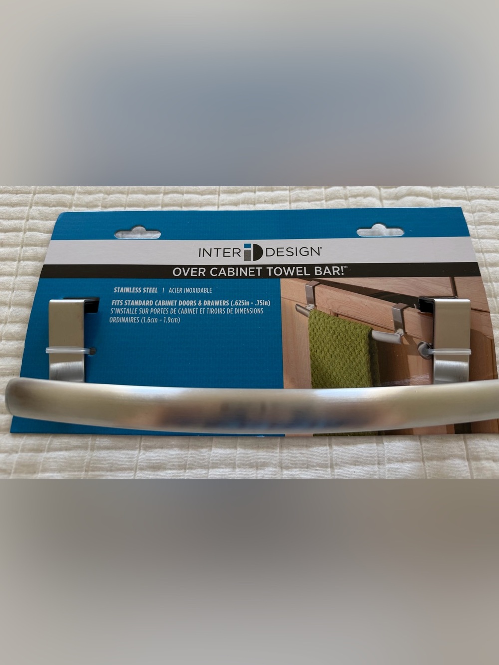 InterDesign Over Cabinet Towel Bar